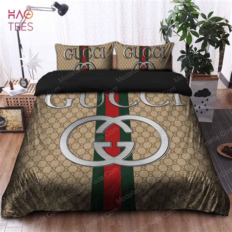 designer bedspreads gucci|4pics designer bedding sets Gucci.